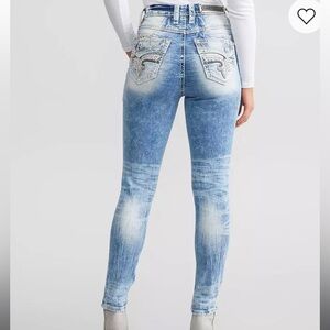 Rock Revival Cheryn Ultra High Skinny Stretch Jean Size 34
